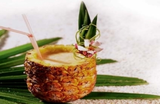 Piña colada light